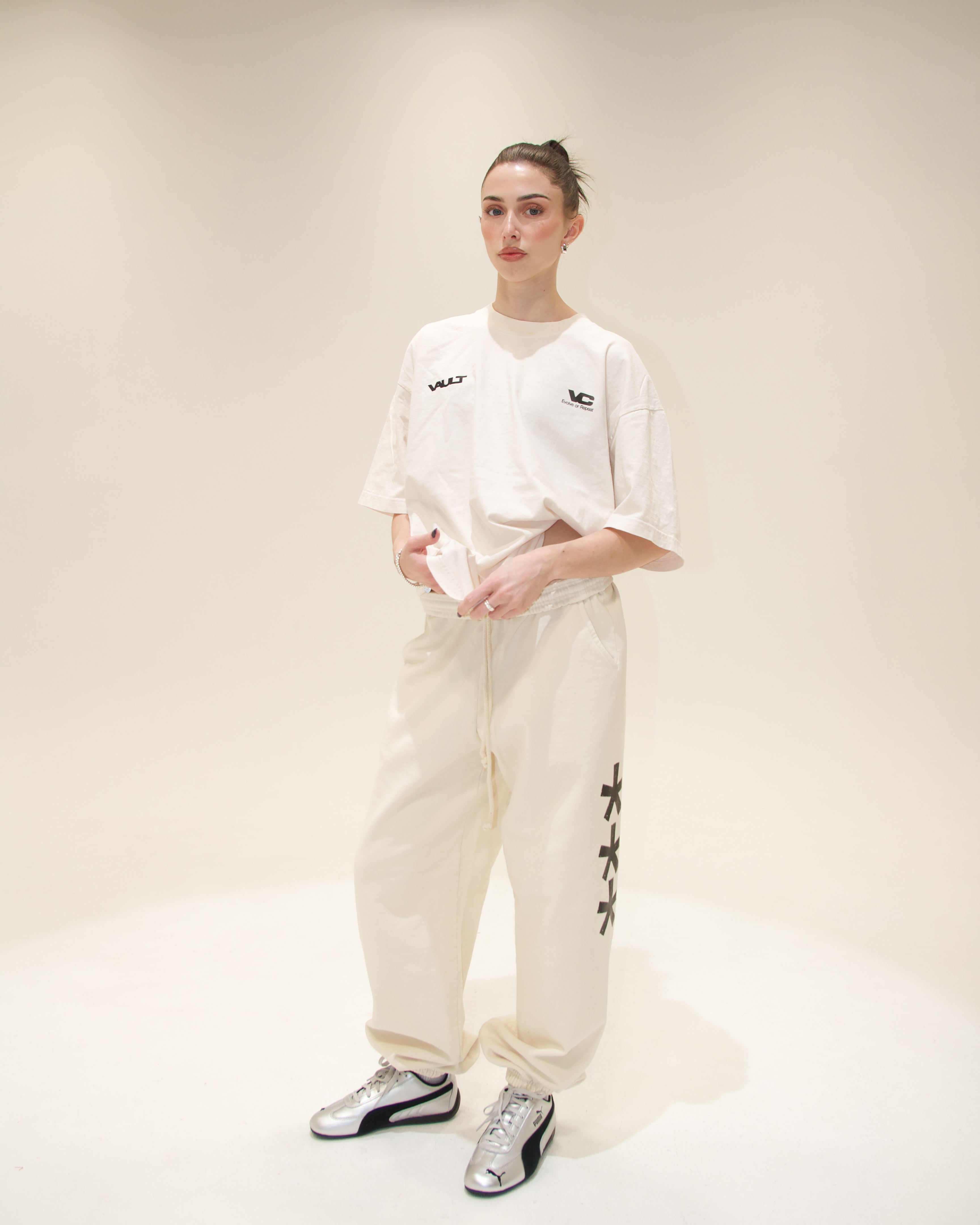 THE DISCONNECT TEE - CREME