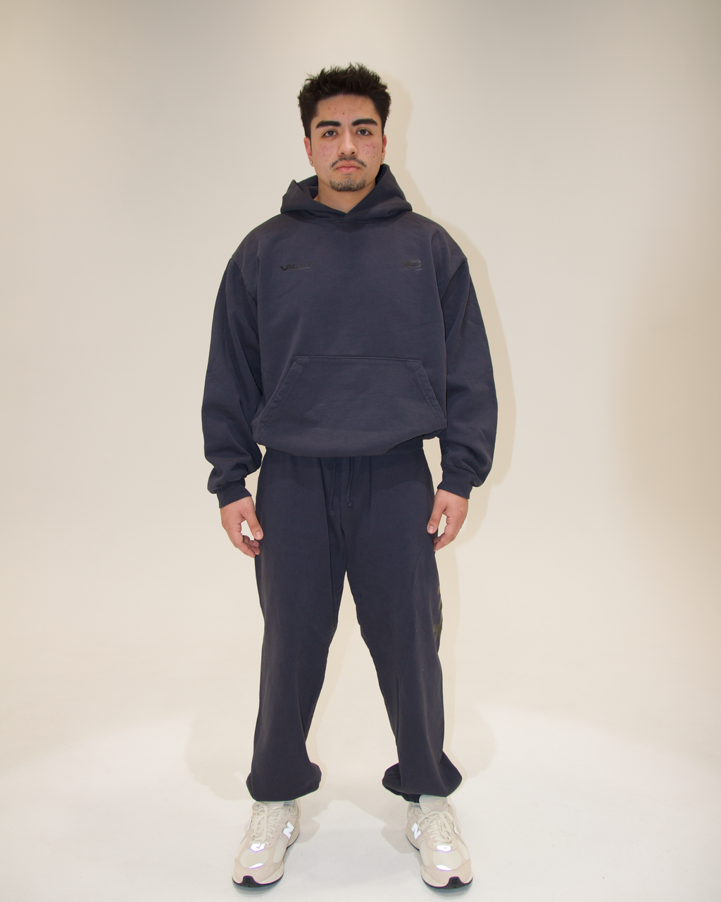 THE DISCONNECT HOODIE - DOLPHIN BLUE