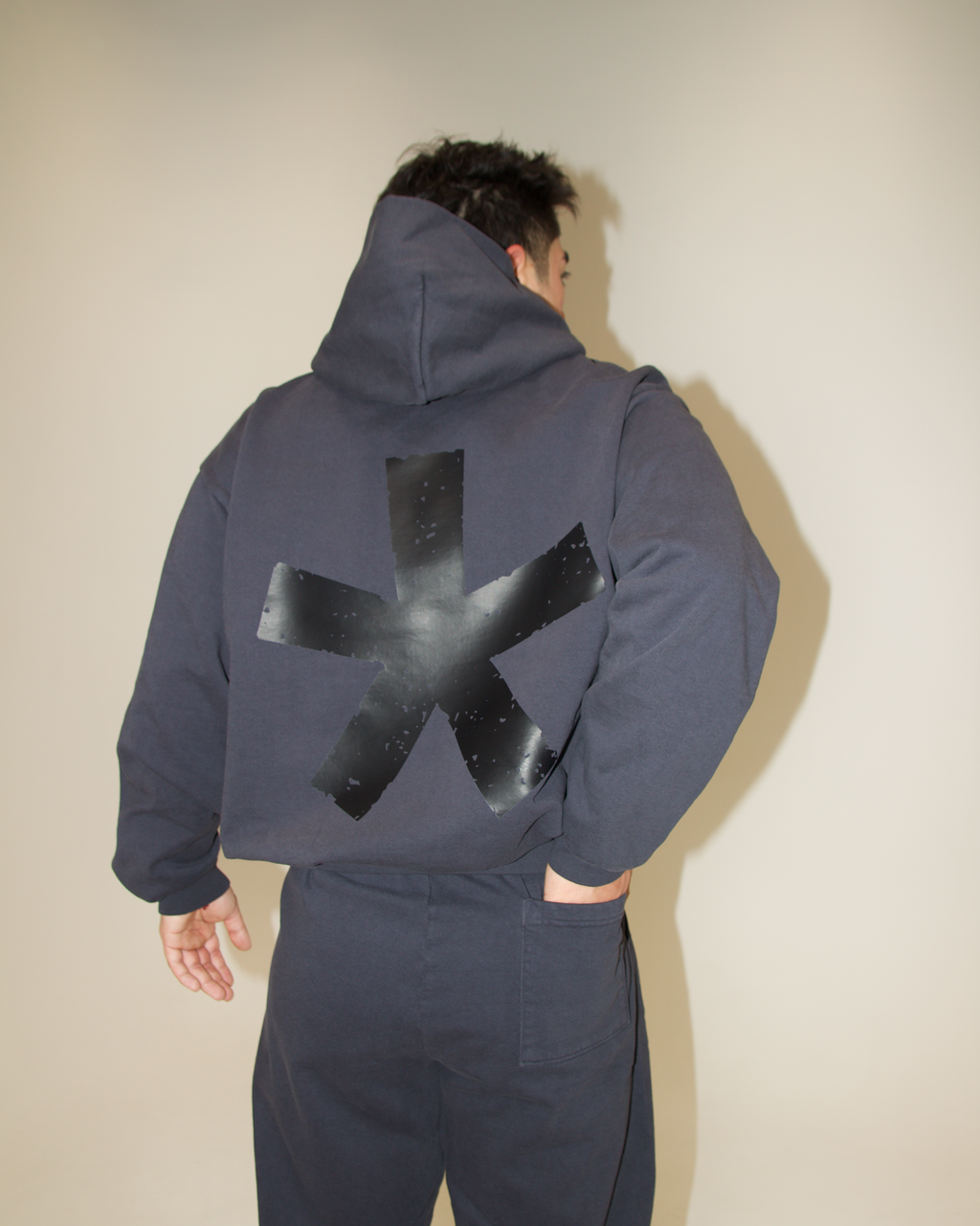 THE DISCONNECT HOODIE - DOLPHIN BLUE