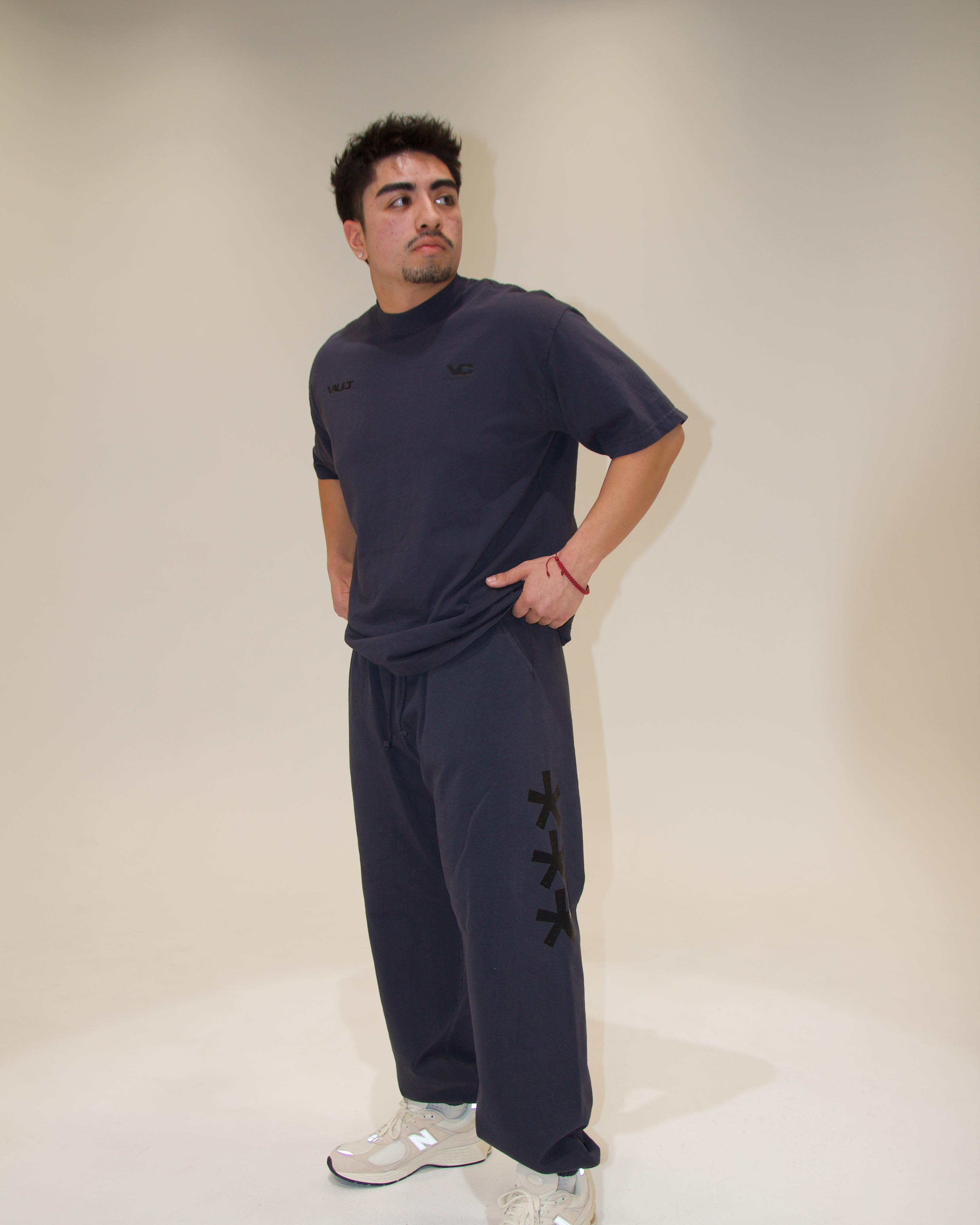 THE DISCONNECT TEE - DOLPHIN BLUE