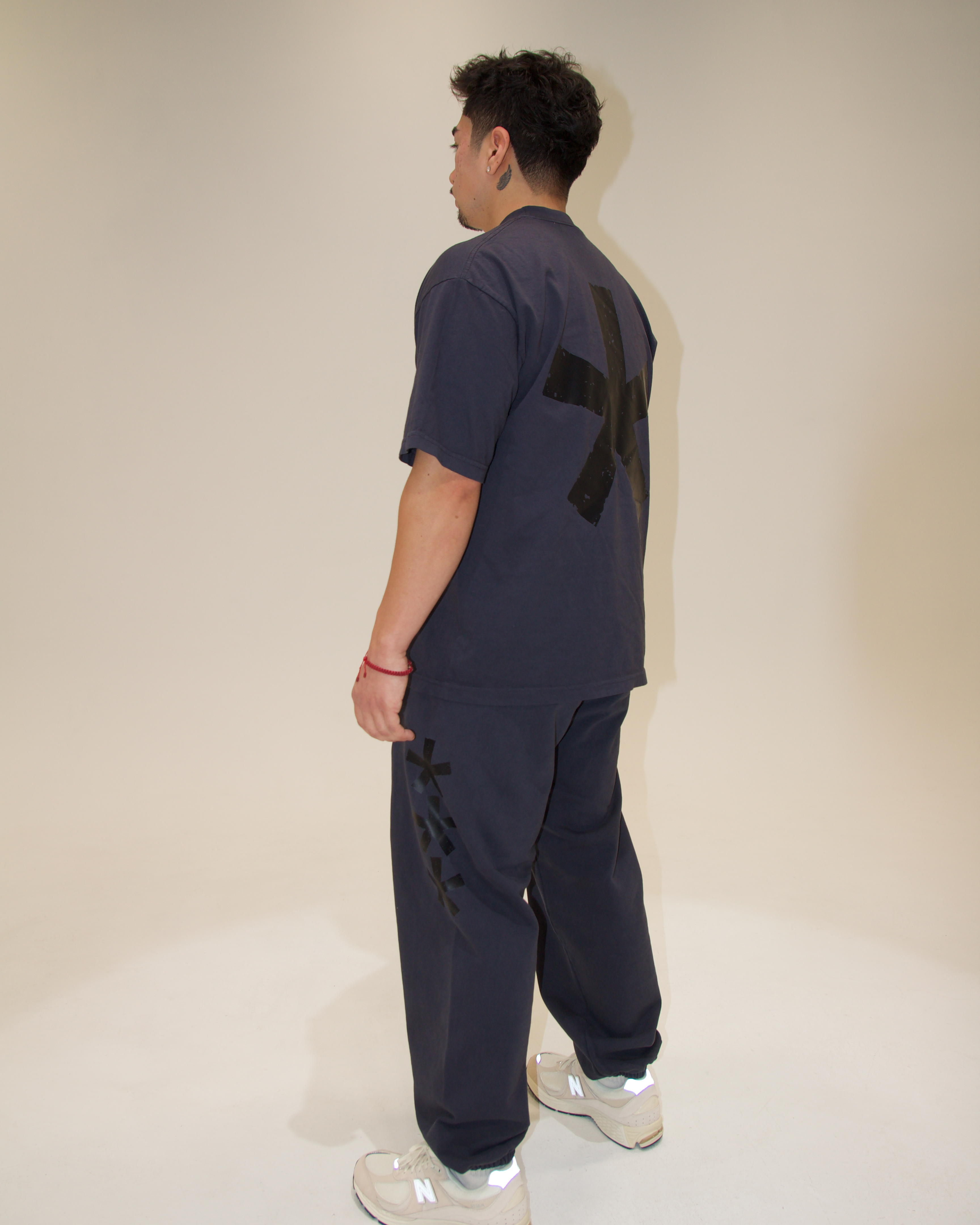 THE DISCONNECT TEE - DOLPHIN BLUE