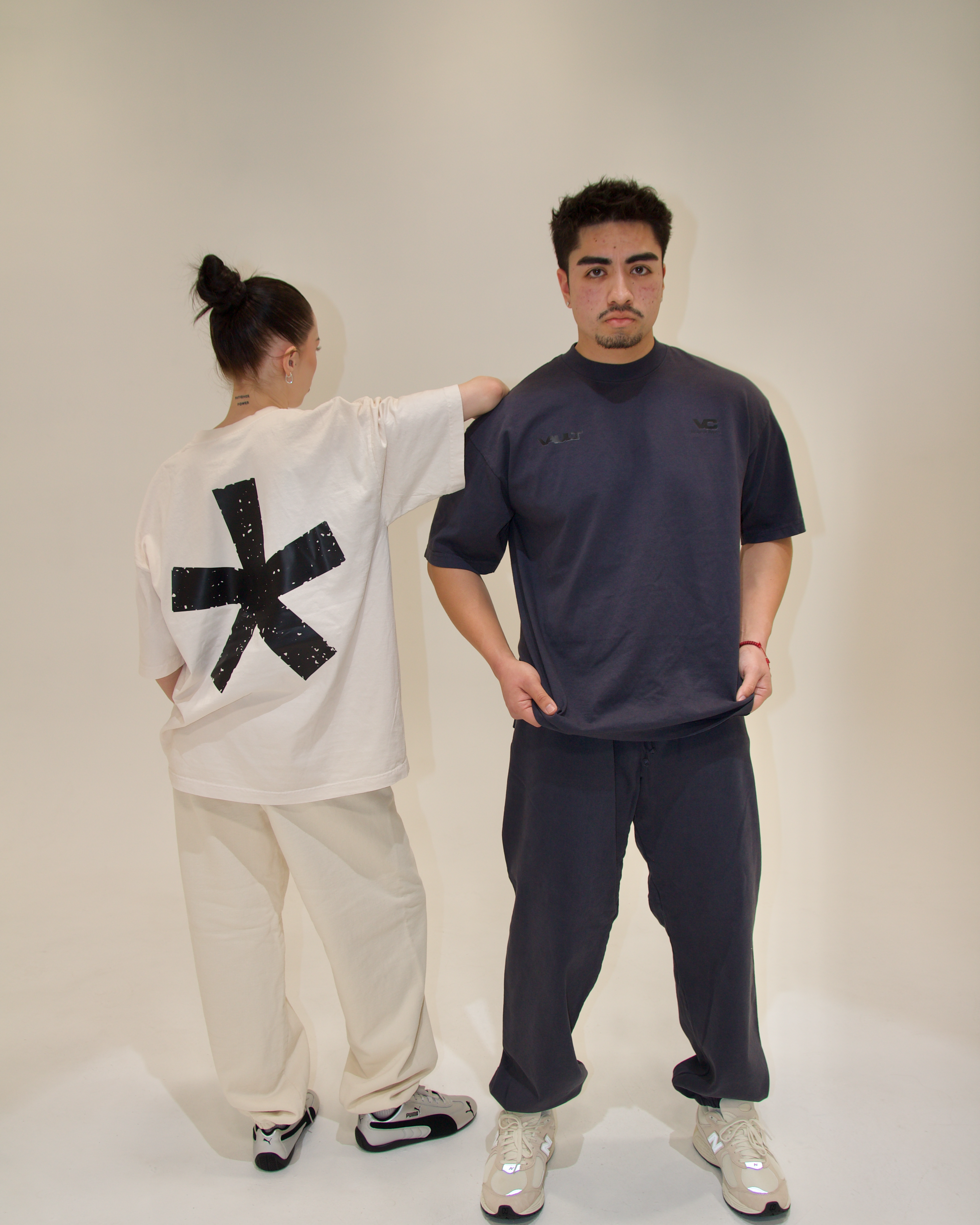 THE DISCONNECT TEE - DOLPHIN BLUE