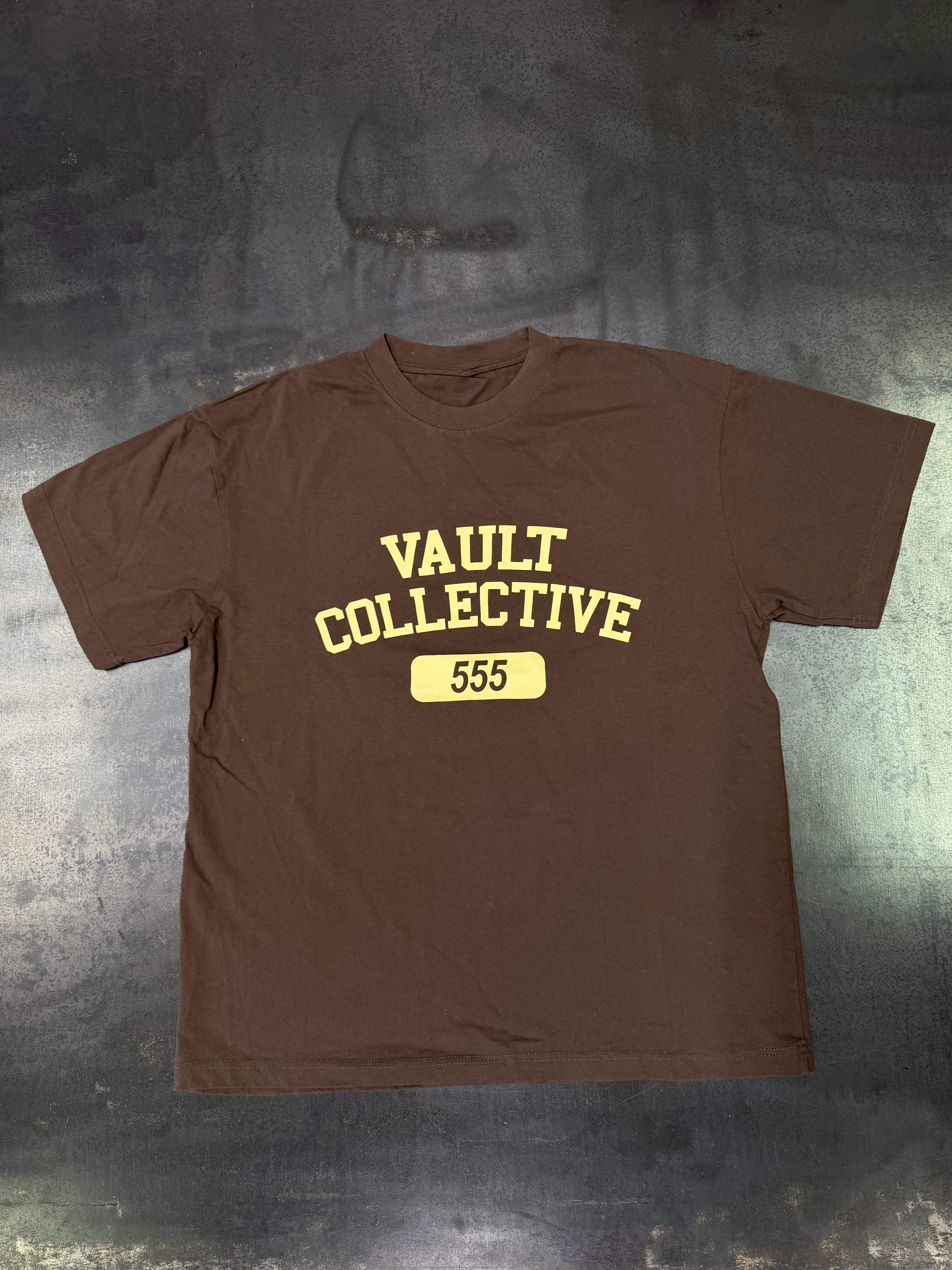 555UMMER TEE - BROWN