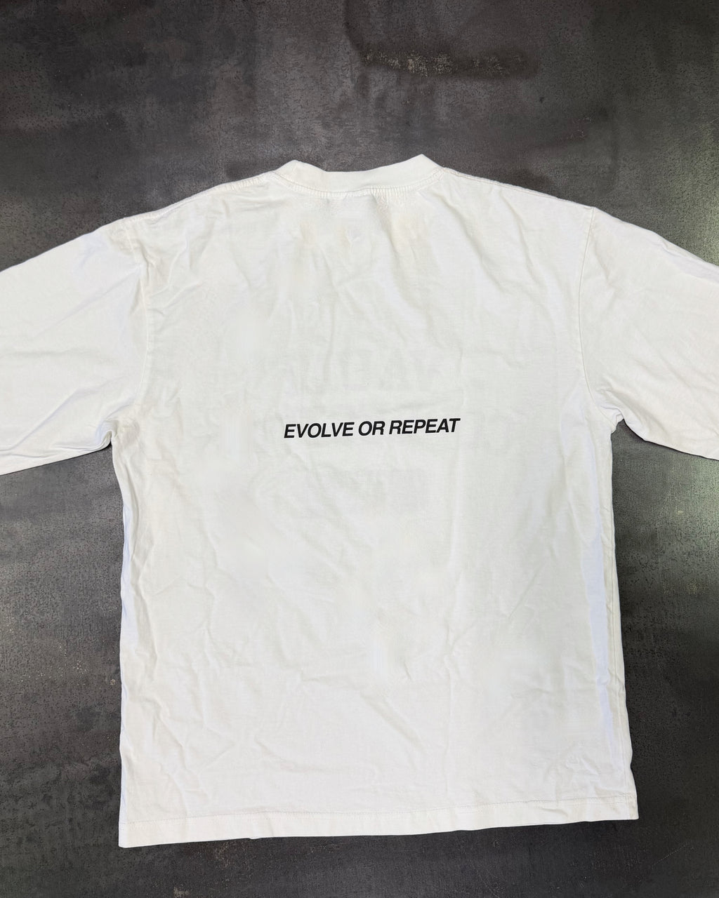 555UMMER LONG SLEEVE TEE - WHITE