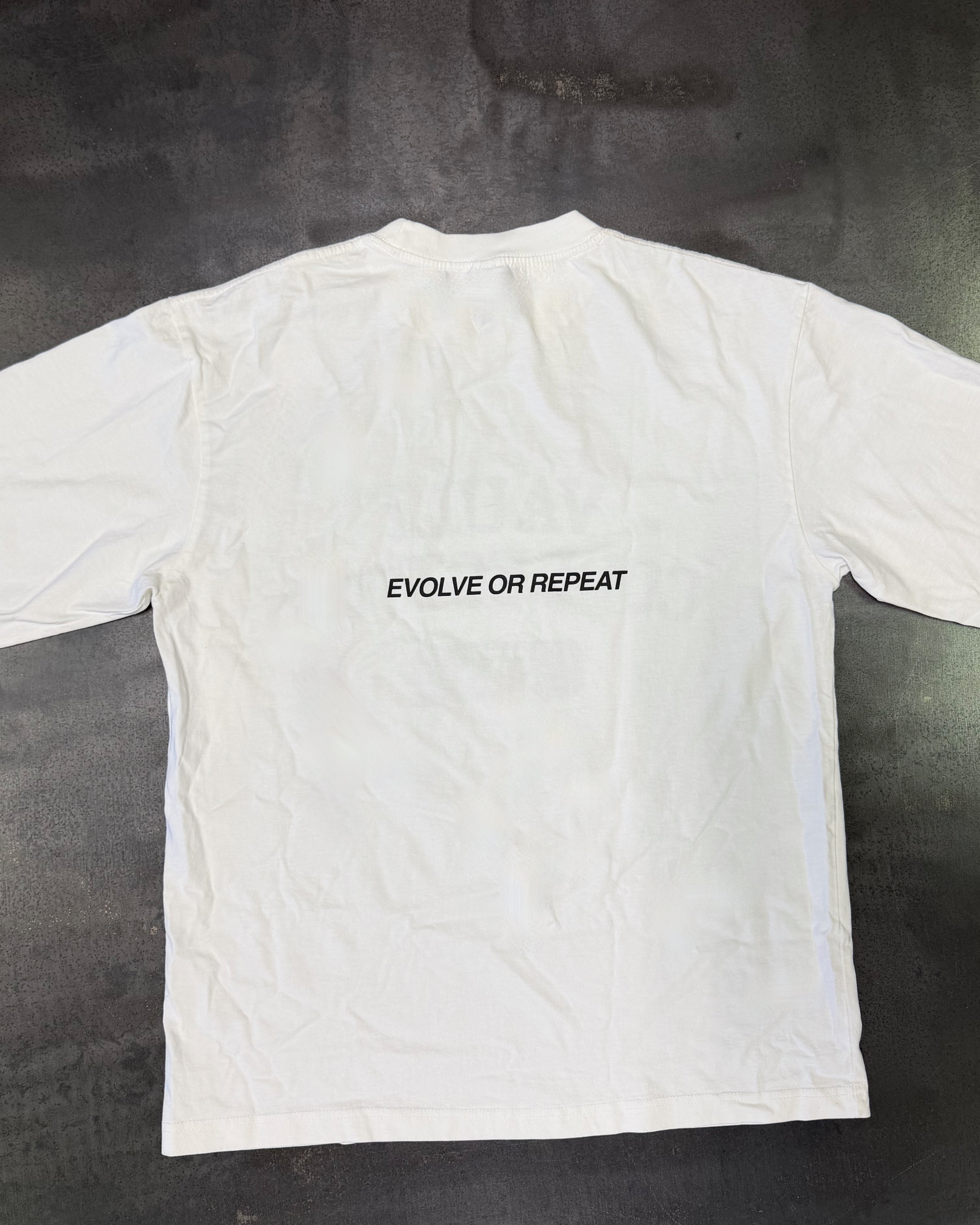 555UMMER LONG SLEEVE TEE - WHITE