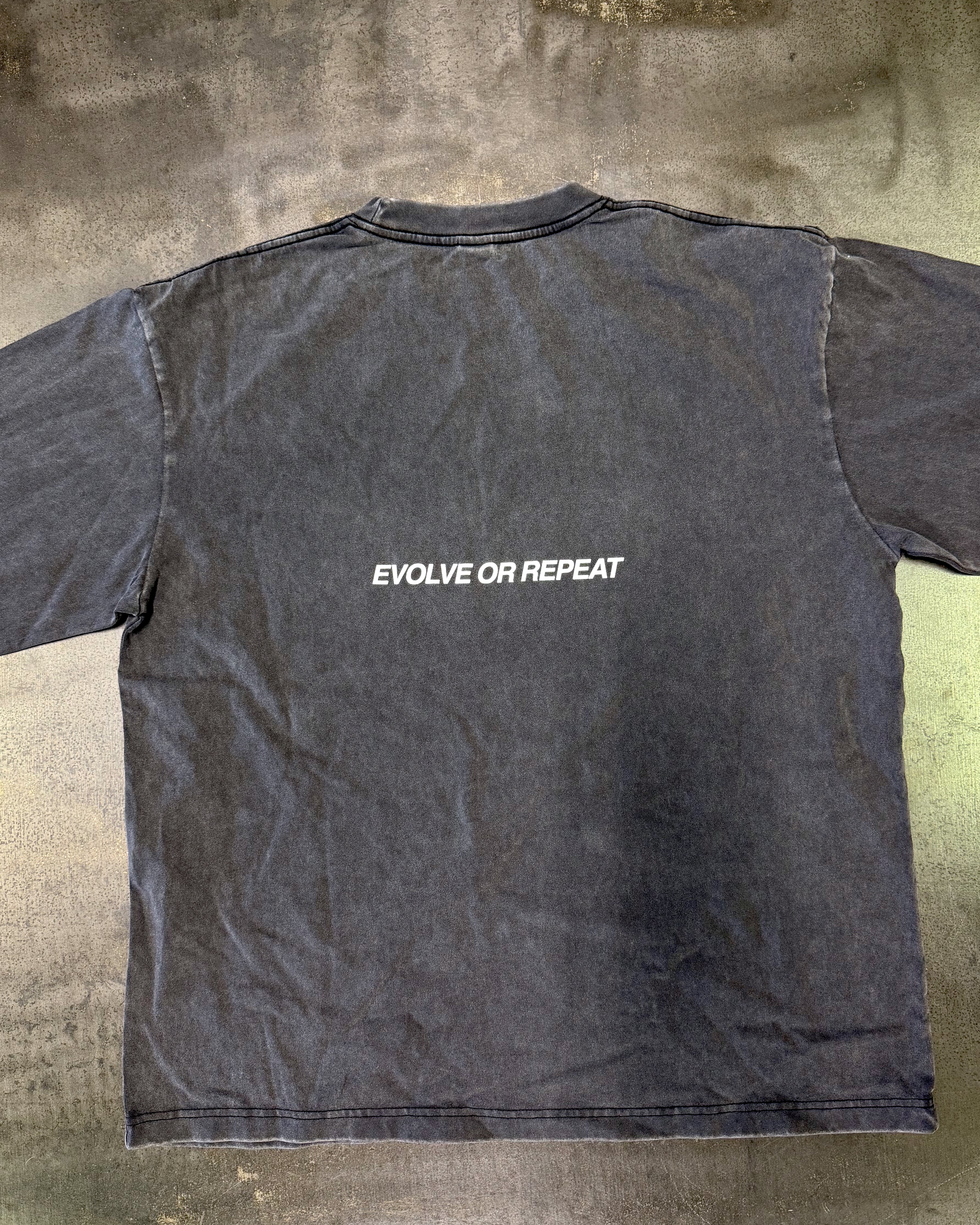 555UMMER LONG SLEEVE TEE - VINTAGE BLACK