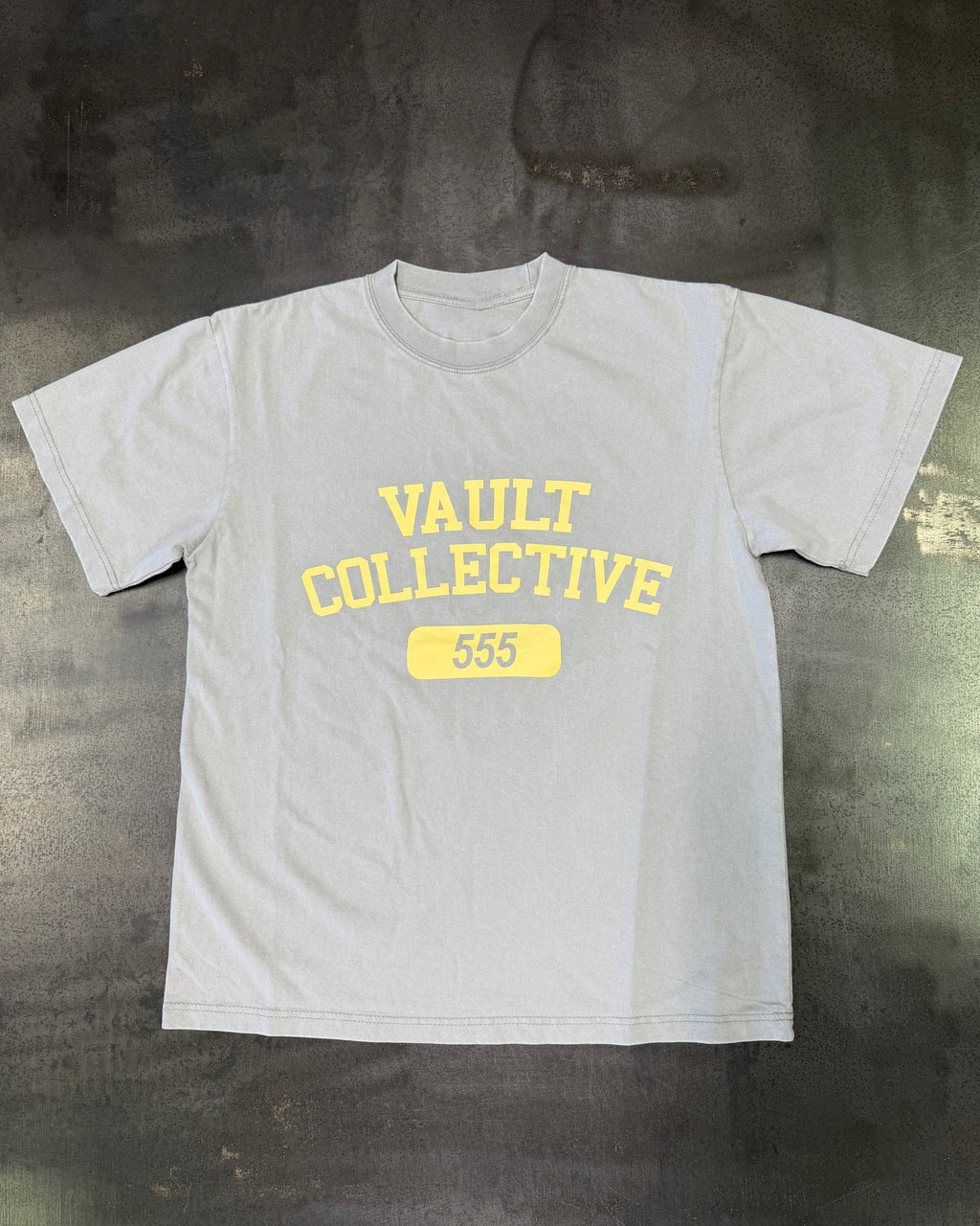 555UMMER TEE - GREY