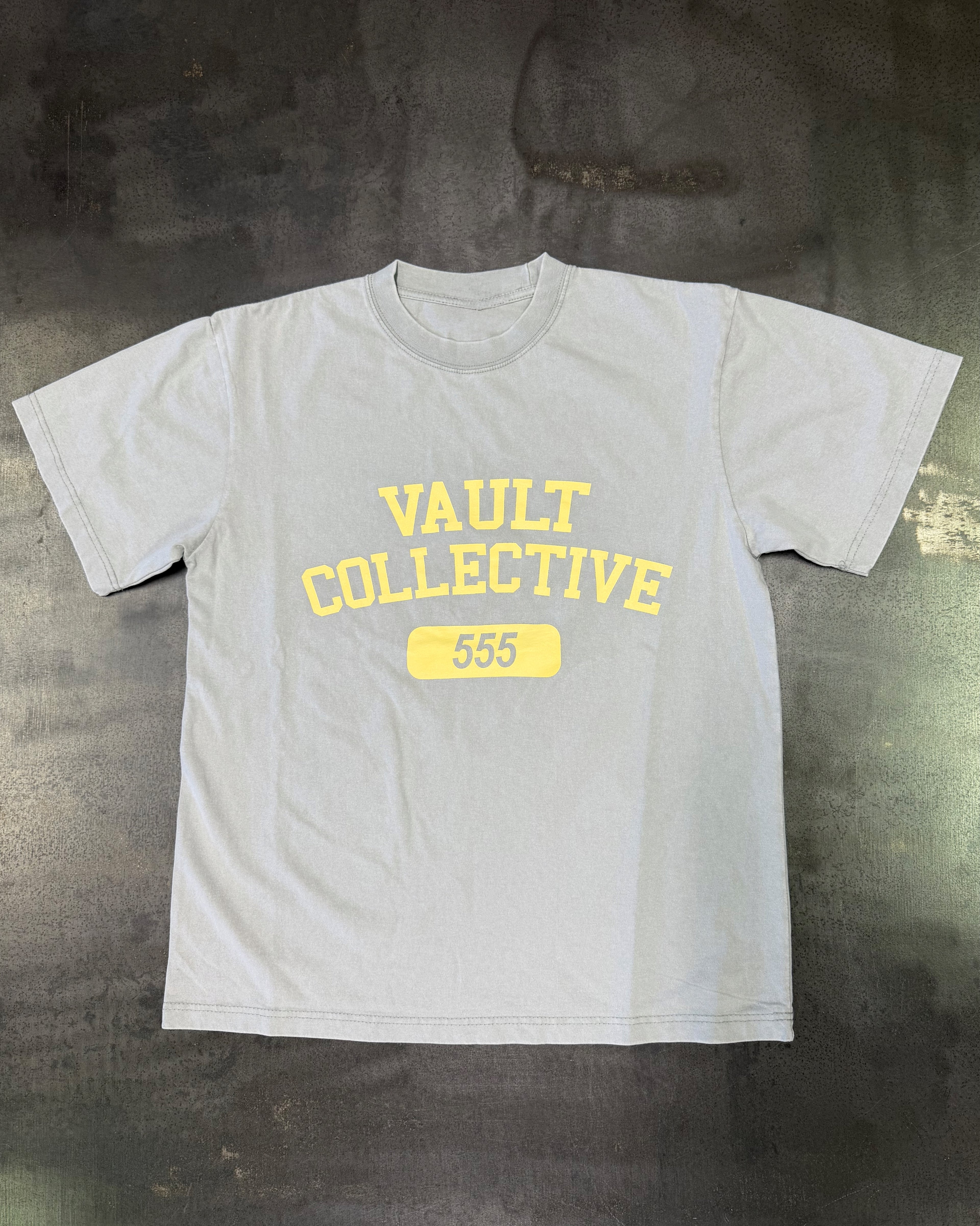 555UMMER TEE - GREY