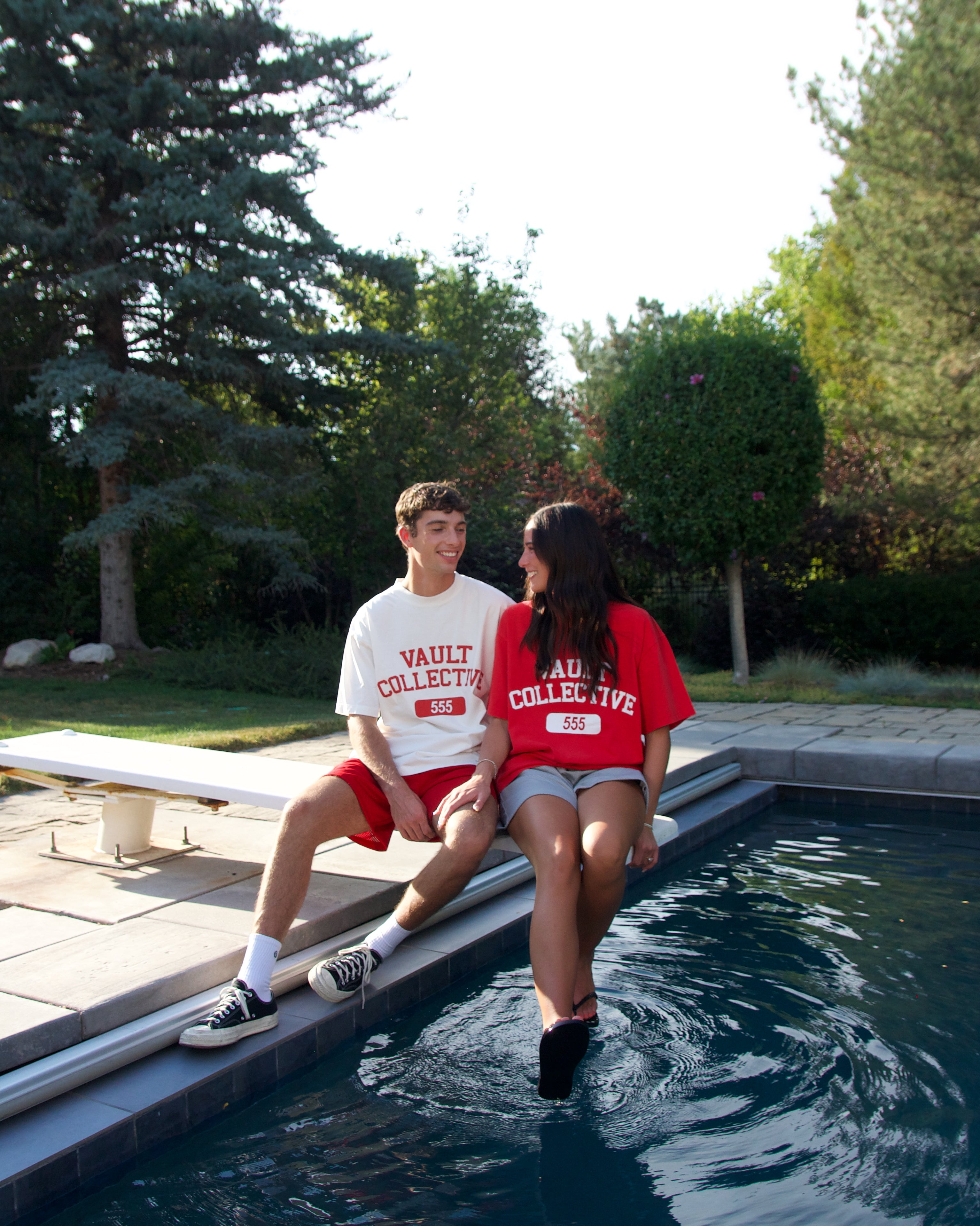 555UMMER TEE - WHITE