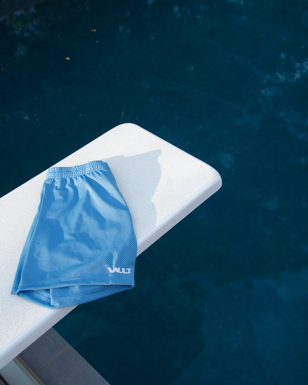 555UMMER MESH SHORT - BLUE