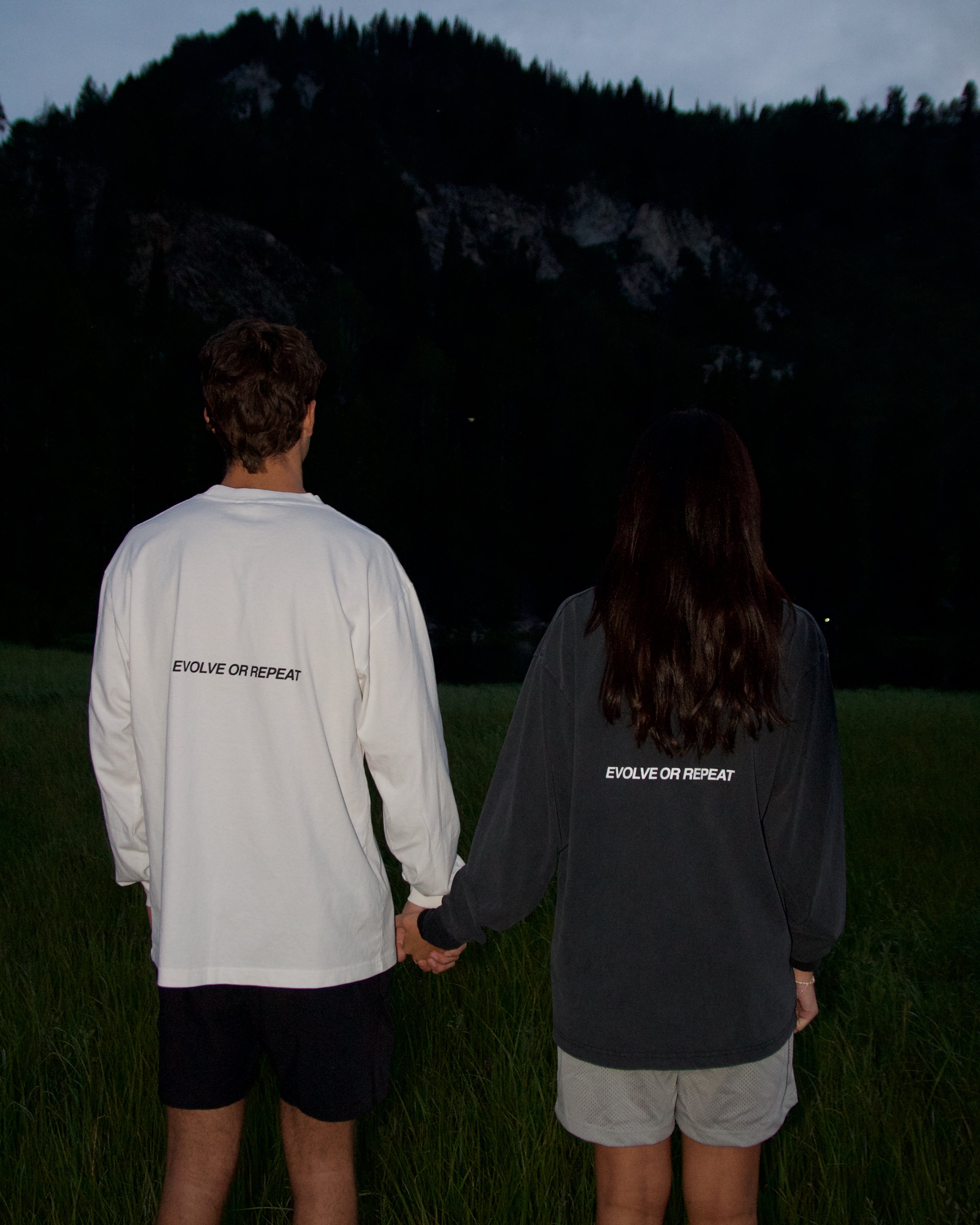 555UMMER LONG SLEEVE TEE - VINTAGE BLACK