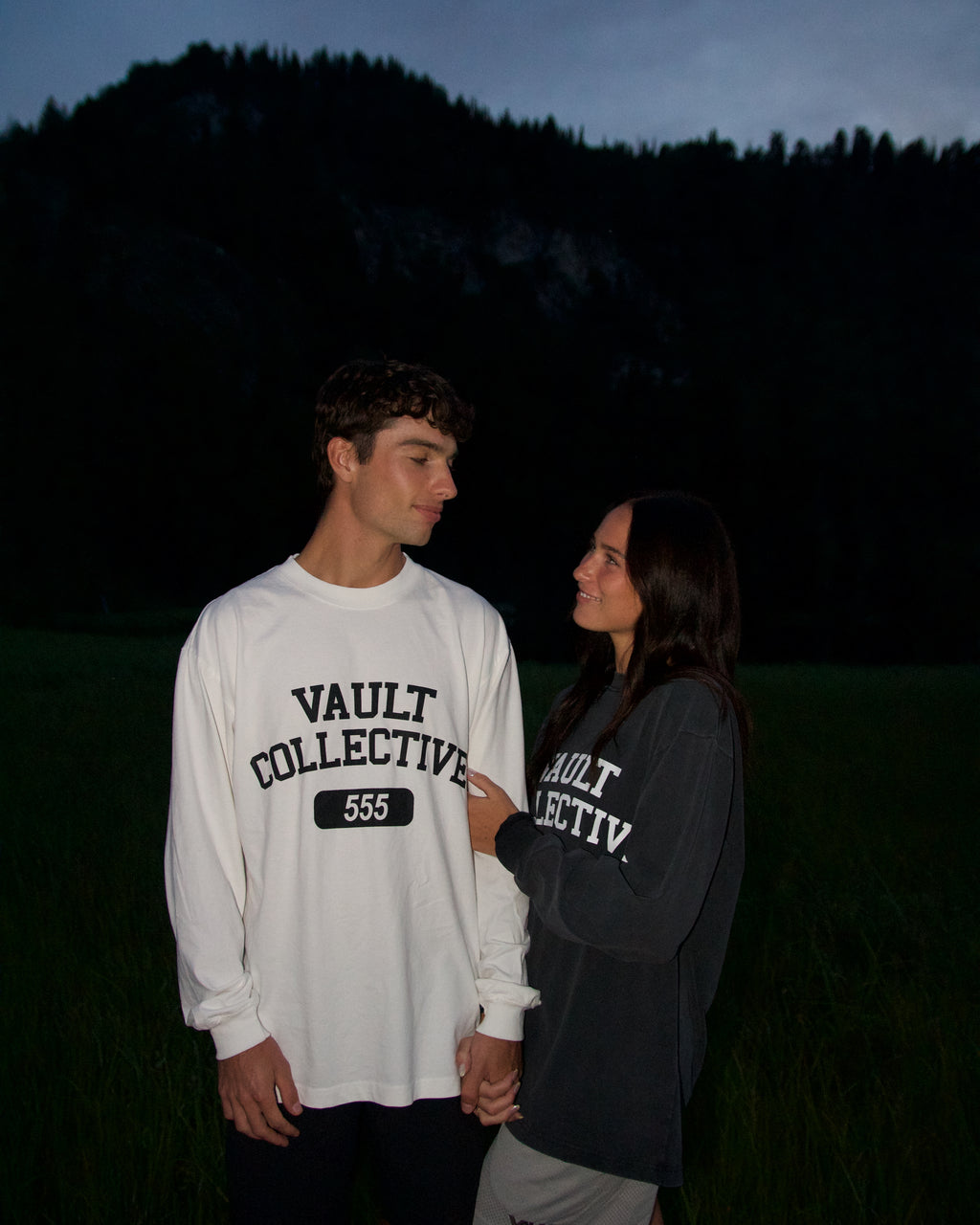 555UMMER LONG SLEEVE TEE - VINTAGE BLACK